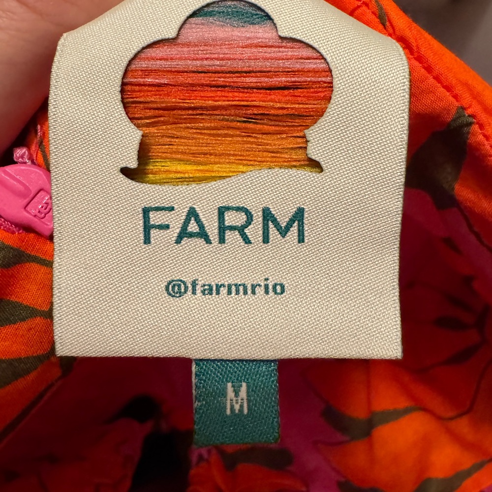 FARM Rio Multicolor Striped Dress